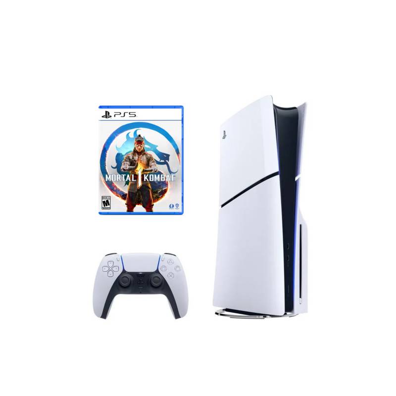 SONY - Consola Playstation 5 Slim Lectora de Discos + Mortal Kombat 1