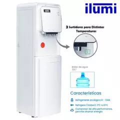 ILUMI - Dispensador De Agua ILUMI CH-06 Blanco
