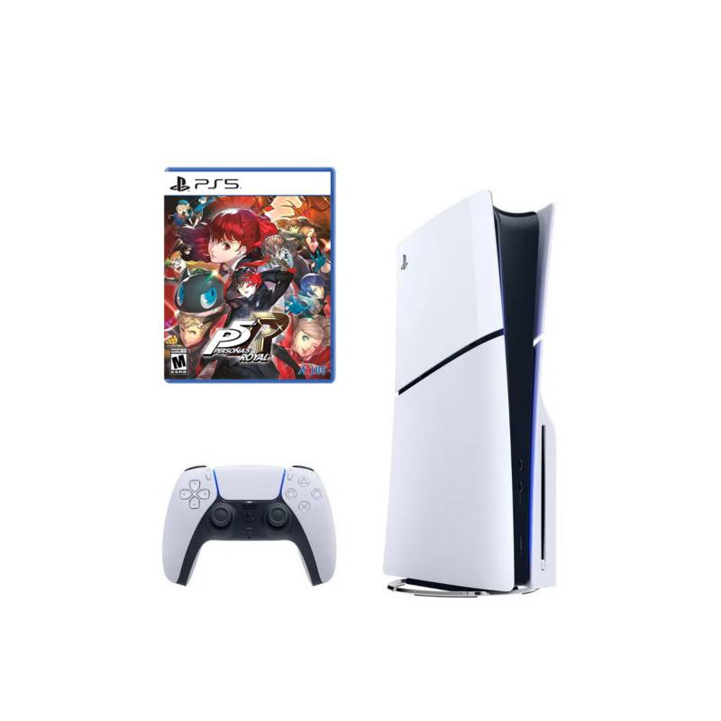SONY - Consola Playstation 5 Slim Lectora de Discos + Persona 5 Royale
