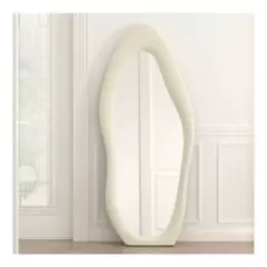 GRETAIL - Espejo Moderno Blanco Para Dormitorio Hogar Sala 160cm x 60cm
