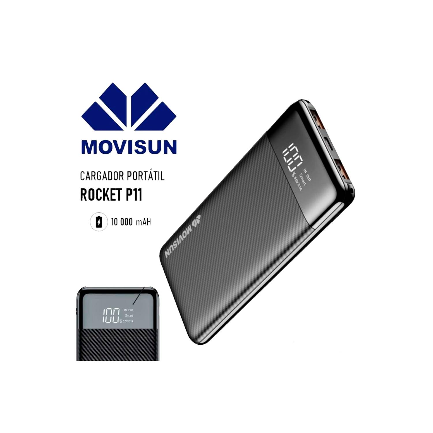 MOVISUN ROCKET P20 - Cargador Portátil - Productos - Movisun