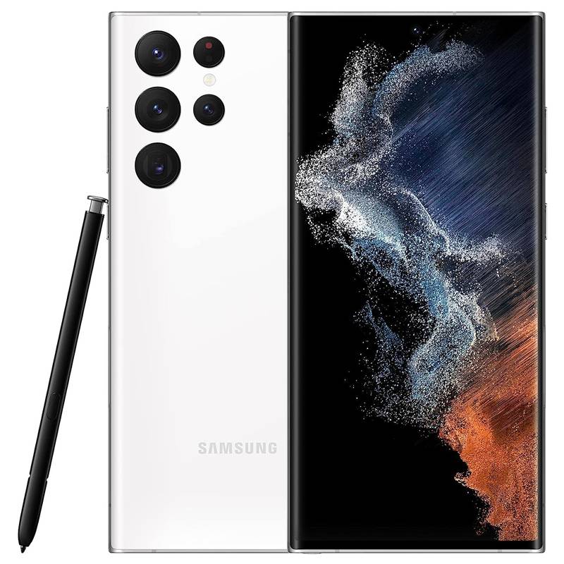 SAMSUNG - Samsung Galaxy S22 ultra 5G 128GB SM-S908U1 - Blanco