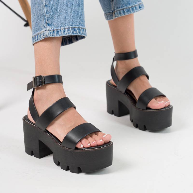 SANDALIAS MUJER PATRICIA NEGRO ARANNI