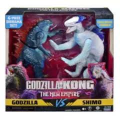PLAYMATES TOYS - Godzilla x Kong - Diorama Godzilla vs Shimo 15 cm