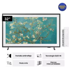 SAMSUNG - Televisor Samsung QLED 32'' The Frame Smart TV - 2023