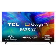 TCL - Televisor TCL 55 55P635 UHD 4K Smart TV Google TV
