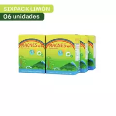 MAGNESOL - Pack 6 Cajas Magnesol Efervescente Limón - Magnesio + Zinc