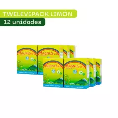 MAGNESOL - Pack 12 Cajas Magnesol Efervescente Limón - Magnesio + Zinc