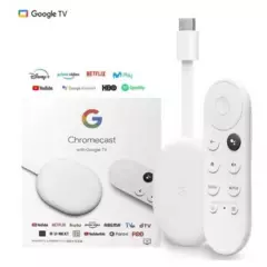 GOOGLE - Convertidor a Smart TV Google Chromecast 4TA Generación HD