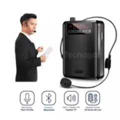 SEISA - Amplificador de Voz Portátil con Micrófono Bluetooth FM Radio K300