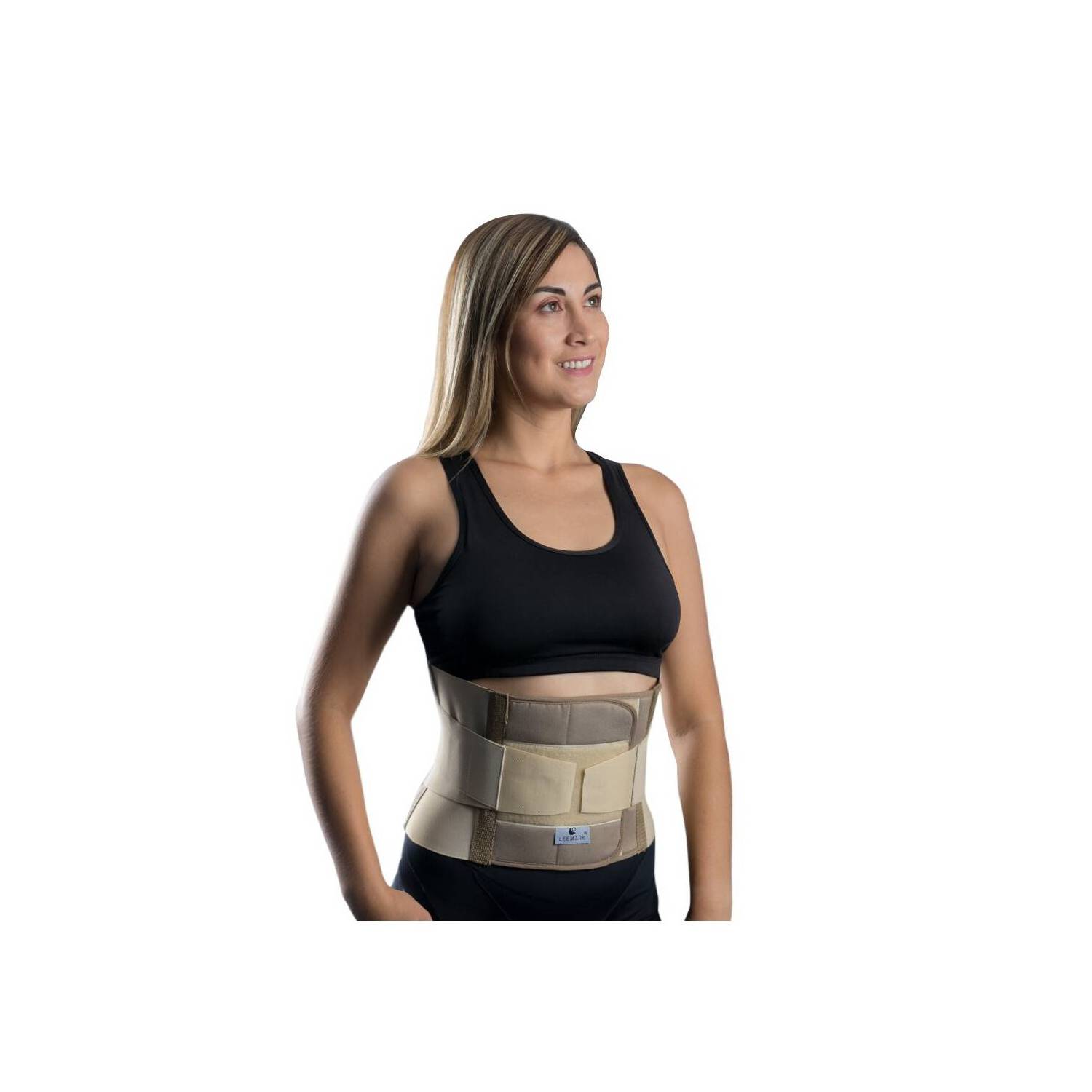 Faja Elástica Sacro Lumbar Dhark Color Piel Talla XL - Promart