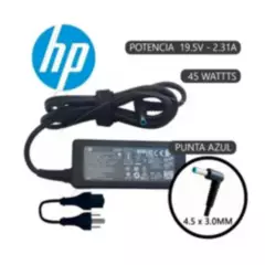 GENERICO - Cargador Compatible Laptop HP Punta Azul 195v - 231A -
