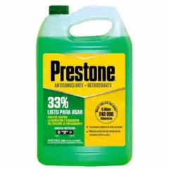 PRESTONE - Refrigerante anticongelante al 33% verde 1 Gln