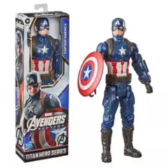 MARVEL - Marvel Avengers Titan Hero Series Capitan America 30 cm
