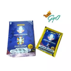 GENERICO - 50 Stickers Copa América EEUU2024 y Eurocopa Alemania2024
