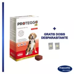 PROTEGGO - Antipulgas para perros proteggo 500mg de 10 a 20 kg
