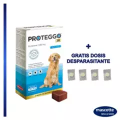 PROTEGGO - Antipulgas para perros proteggo 1000mg de 20 a 40 kg