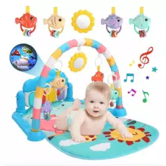 GENERICO - Gimnasio Multifuncional Musical con Proyector para Bebé 3en1