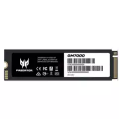 PREDATOR - Disco SSD PREDATOR GM7000 512GB M2 NVME 1.4