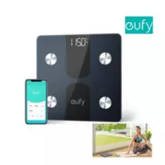 EUFY - Balanza Inteligente BodySense Smart Scale C1 Negra