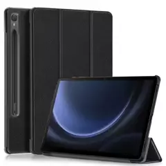 GENERICO - Funda Bookcover para Tablet Samsung Tab S9 FE 10.9 SM-X510-X516 Negro