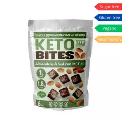 VIVIR POWER SNACKS - Keto Bites sin azúcar x6 unids - Vivir Power Snacks