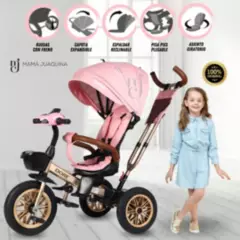 VOYAGE - Triciclo Guiador para Niños «TRI JOURNEY» Pink