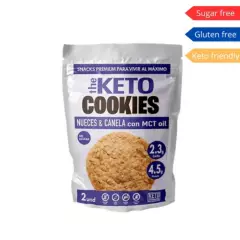VIVIR POWER SNACKS - The Keto Cookies Nueces & Canela x2 - Vivir Powersnacks
