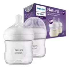 AVENT - Biberon Recien Nacido Avent Natural 3.0 Pack 2 Uni De 125 Ml