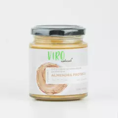 VIRO NATURAL - Mantequilla de Almendras Proteica 250gr 100% saludable