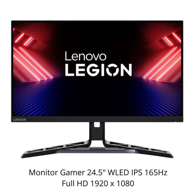 LENOVO - Monitor Gamer Legion R25i-30 WLED IPS 24.5 " FHD 165Hz