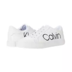 CALVIN KLEIN - Zapatillas Calvin Klein Original Cabre Mujer Color Blanco y Negro