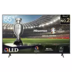 HISENSE - TV Hisense 55 QLED 4K Smart Google TV 55A7K