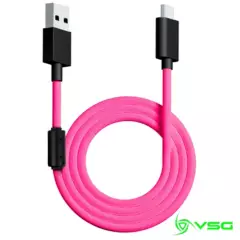 VSG - Cable USB Tipo C Trenzado VSG Aquila Rosa Rac Store