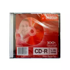 IMATION - CD MAX PLUS CD-R 52X 700MB 180 MINUTOS  - P/N: CD-R52X
