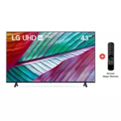 LG - LG UHD 43 UR8750 4K Smart TV con ThinQ AI Inteligencia Artificial 4K 2023