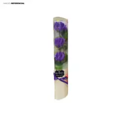 IMPORTADO - Ramo de Flores de Jabón de color Violeta