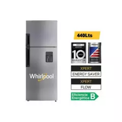 WHIRLPOOL - Refrigeradora Whirlpool 440 LT WRJ45AKGWW Gris