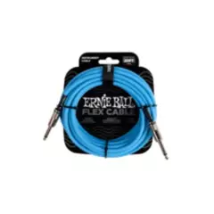 ERNIE BALL - Cable Ernie Ball Flex Azul 6,1 m P06417