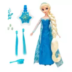FROZEN - Muñeca Disney Store Princesa Elsa con Accesorios Frozen