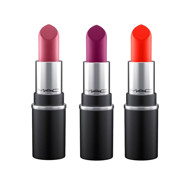 MAC - Kit Mini Lipstick Trio Burgundy