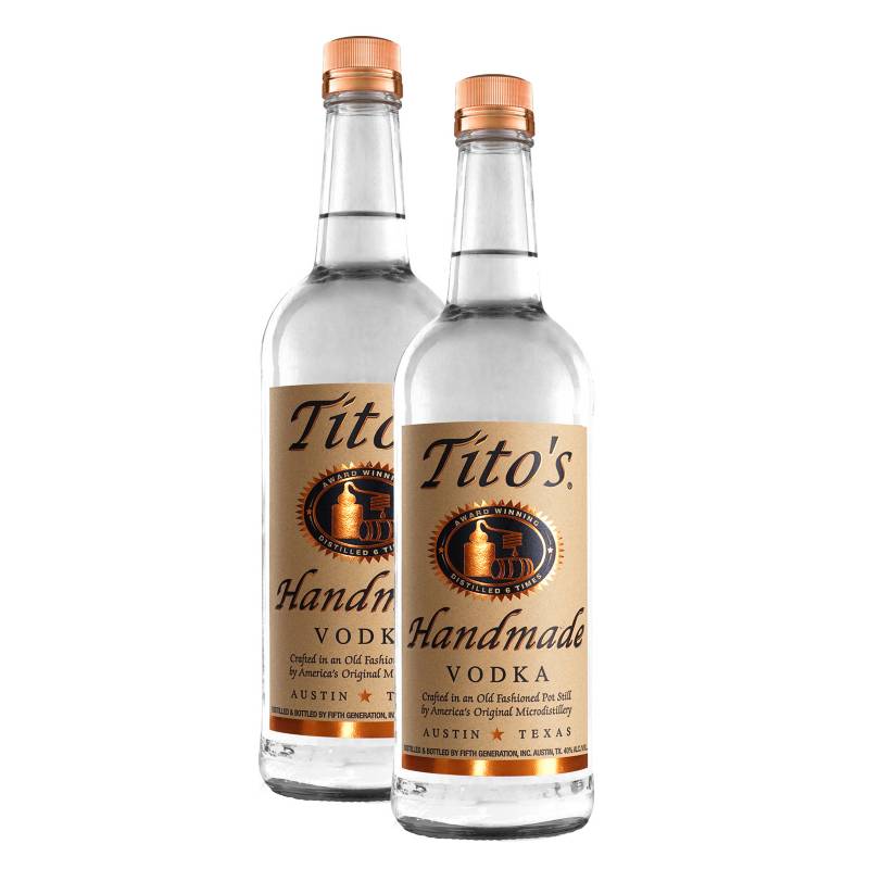 TITOS - Pack x 2 Vodka Tito's 750ml