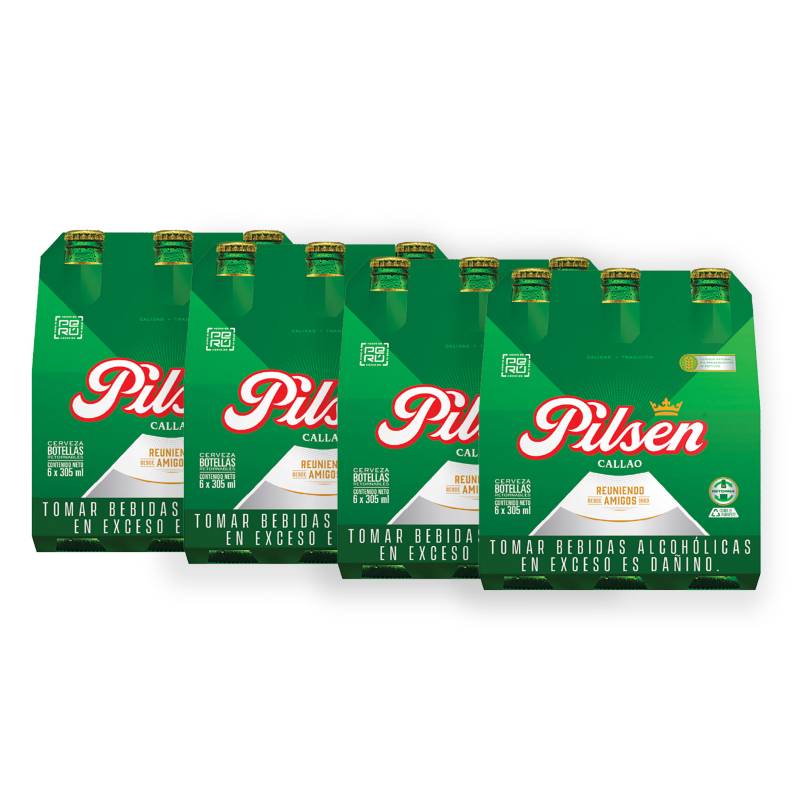 PILSEN - Cerveza Pilsen Callao 24und x 305ml