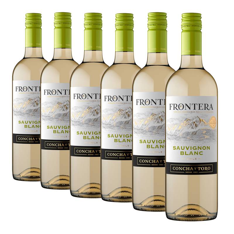 FRONTERA - Pack x6 Vino Frontera Sauvignon Blanc 750ml