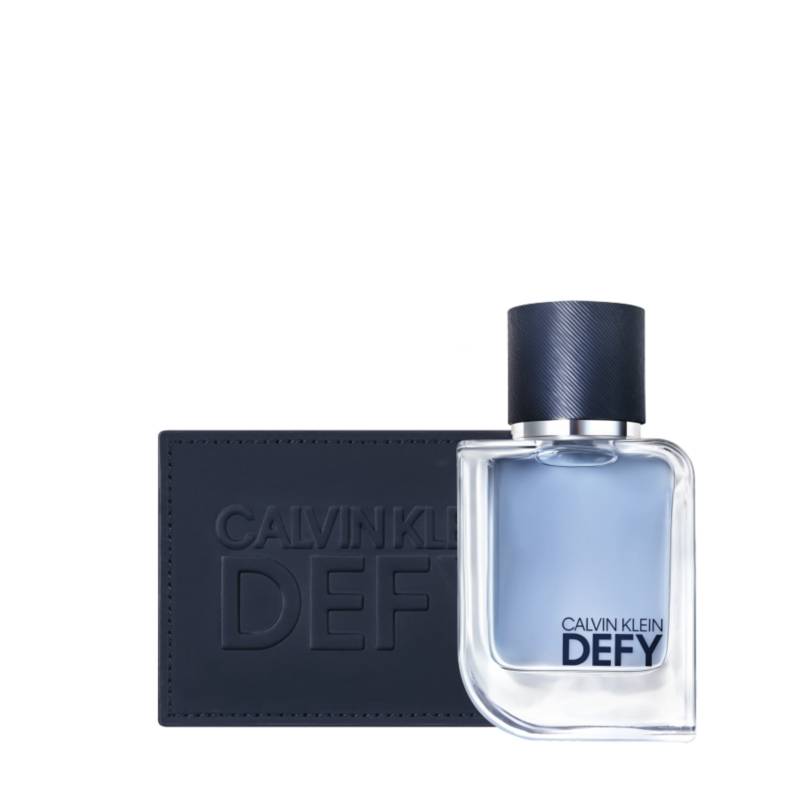 CALVIN KLEIN - Calvin Klein Pack Defy Eau de Toilette 50 ml + Tarjetero Defy