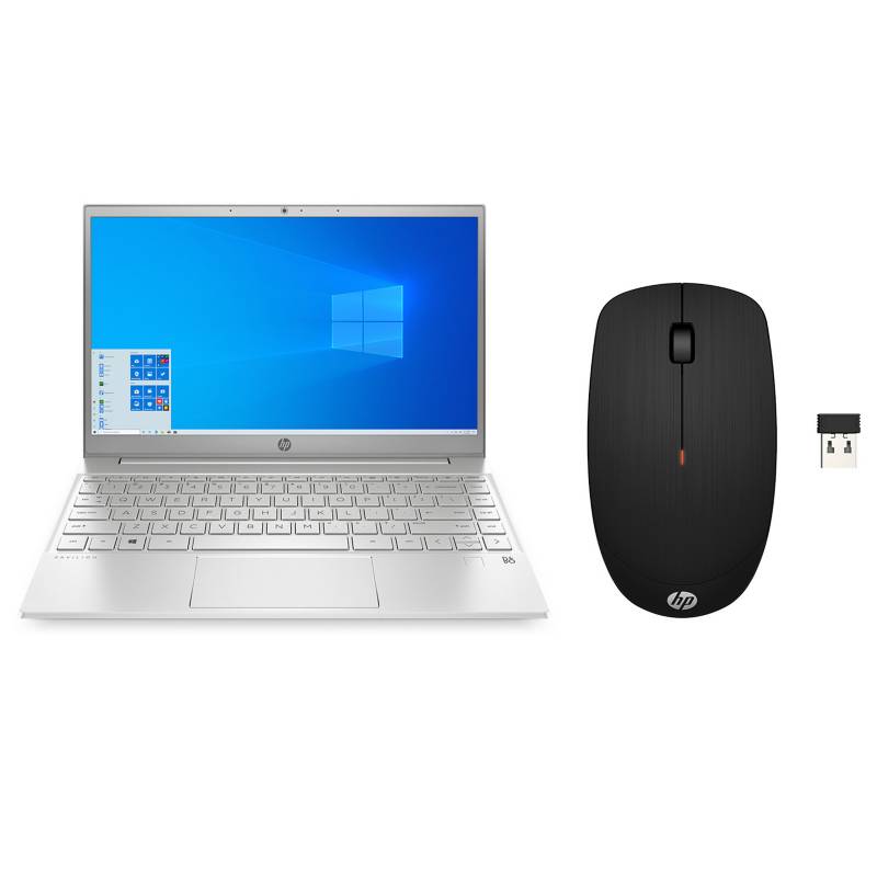 HP - Combo: Laptop HP Pavilion 13-bb0502la Intel Core i5-1135G7 8GB 256GB SSD Full HD + Mouse HP x200 Inalámbrico