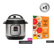 Olla Multifuncional INSTANT POT 3L Duo Mini Gris con Negro - Oechsle