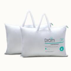 DROM - Pack x2 Almohadas Hipoalergénica Balg Estándar 50x70cm