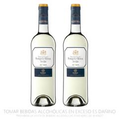 undefined - Vino Marques de Riscal Blanco Rueda 750ml x 2 Botellas