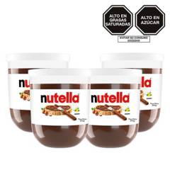 NUTELLA - Pack Nutella 200gr x 4 Potes